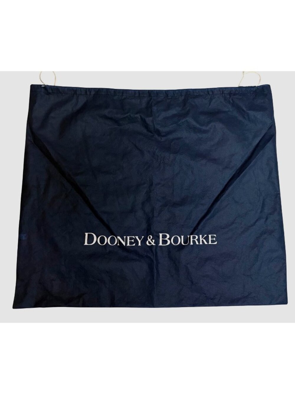 Dooney & Bourke Navy Blue Drawstring Dust Bag 25"x21" For Handbags & Accessories